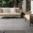 Amanda Geometric Beige & Gray Indoor / Outdoor Area Rug-524901105