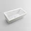 Baignoire de trempage autoportante en acrylique 67 po. X 32 po.-84448303