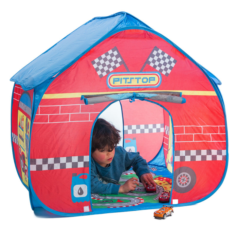 Tente de jeu escamotable en polyester 3 pi x 3 pi avec sac de transport