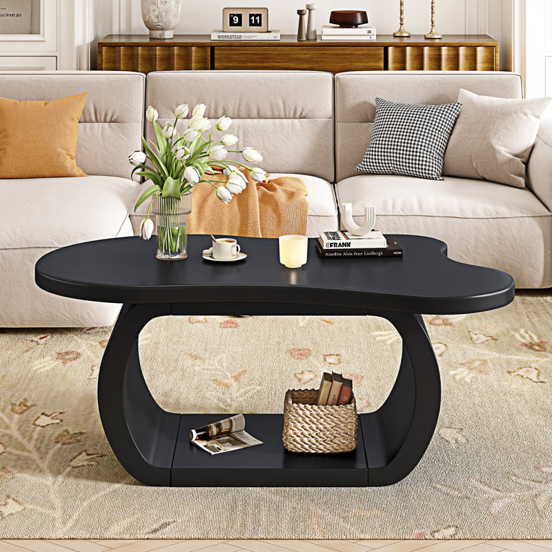 Table basse Cloud, Noir