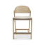 Upholstered Counter Stool with Solid Wood Frame-1532962864-1532962865