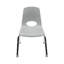 Chaise empilable 12 pouces avec patins à billes, 96 pièces / palette -116183648-128757086-128757084