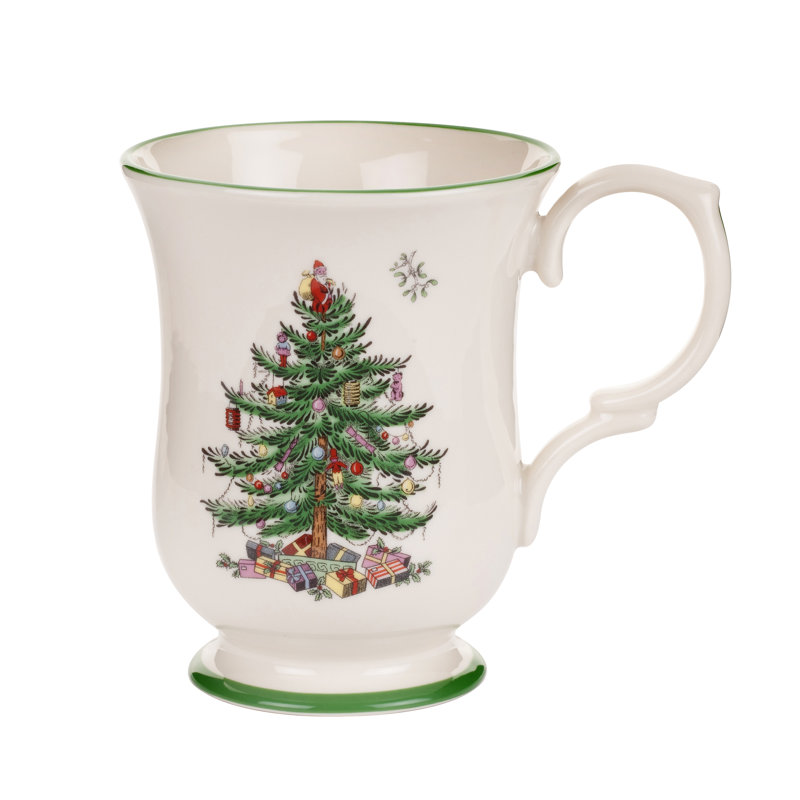 Spode Christmas Tree Serve Romantic Coffee Mug