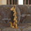 Housse de coussin 1 pièce en jacquard bronze 20 po x 20 po, housse de coussin décoratif avec pampilles pour canapé, canapé, salon, chambre à coucher