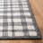 Halstead Plaid Handmade Tufted Ivory/Black Area Rug-2124342445