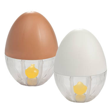 Microwave Egg Maker-Kitchen Essentials, Easy to Make- Holds Up to Two Eggs  and Cooks in 45 Seconds Cookware by Chef Buddy