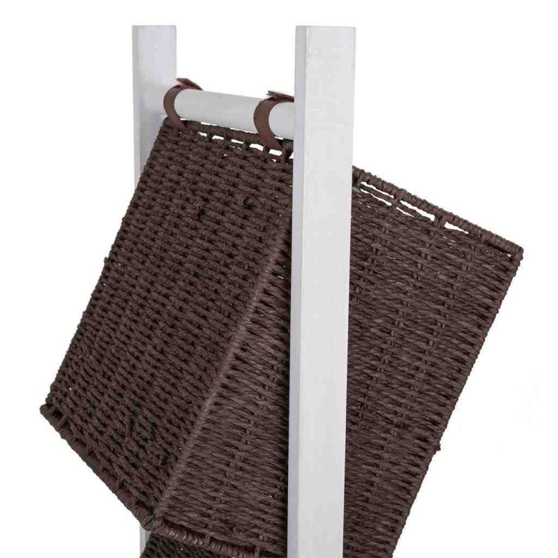 Helmscott Wood Free Standing Magazine Rack
