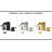 Waterfall Widespread Bathroom Faucet 3 Hole, 2-handle Bathroom Sink Faucet with Drain Assembly-98269524