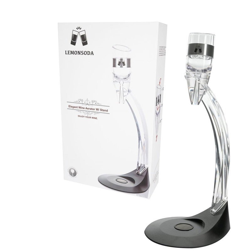 Wine Aerator Decanter Stand Set