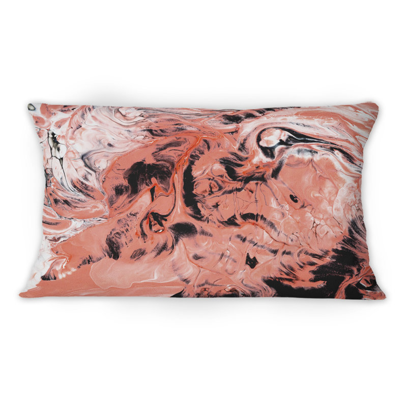Abstract Throw Pillow