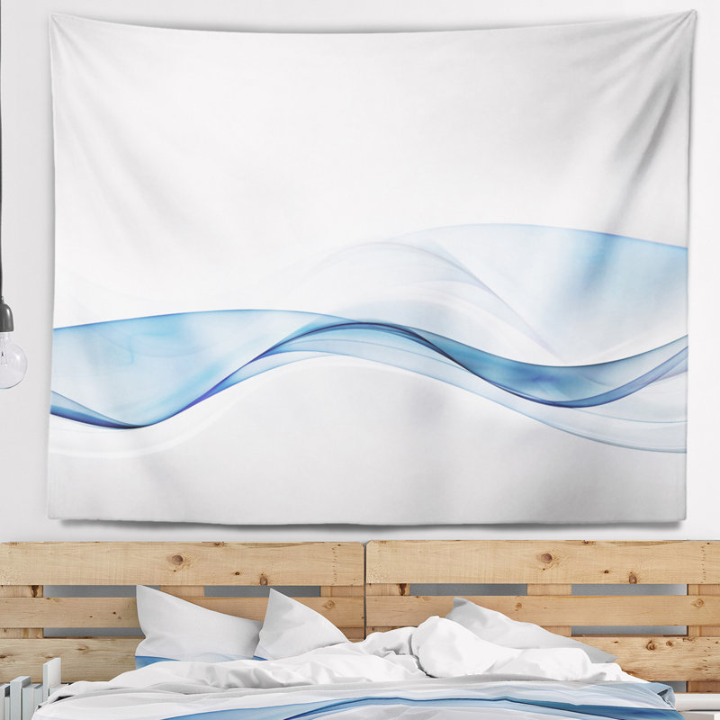 et tapisserie 3D Wave of Water Splash, H 78 po x l 92 po