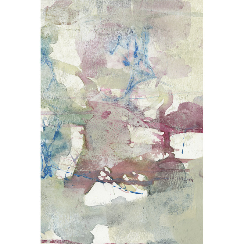 Swath Of Color II - Wrapped Canvas Painting, 46cm H x 30cm W x 3.8cm D