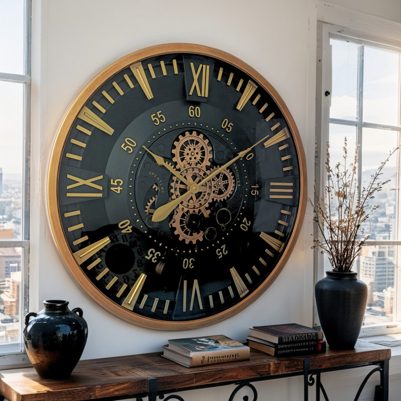 Solid Wood Wall Clock