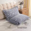 Ensemble de 2 taies décoratives matelassées en coton 3 couches avec fermeture à enveloppe -131439157-131439155