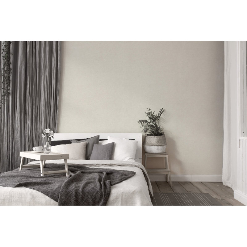 Galerie Horizon Textured Lines Wallpaper, Beige