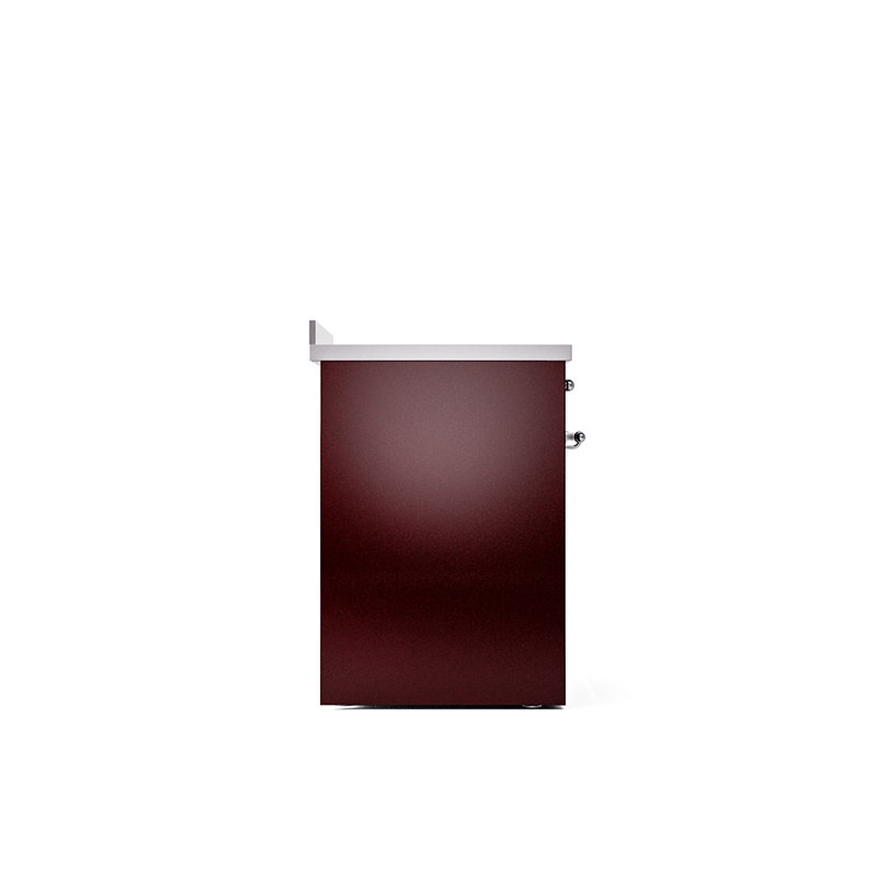 ILVE Nostalgie II 30 in Induction Range, Burgundy/Chrome