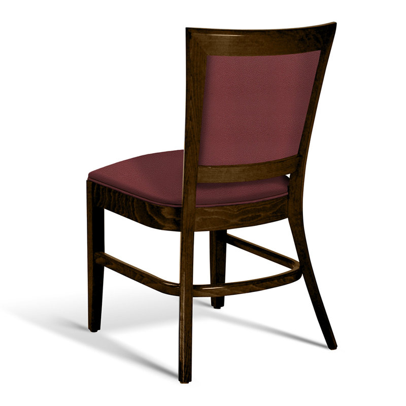 CC115 Side Chair, Burgundy