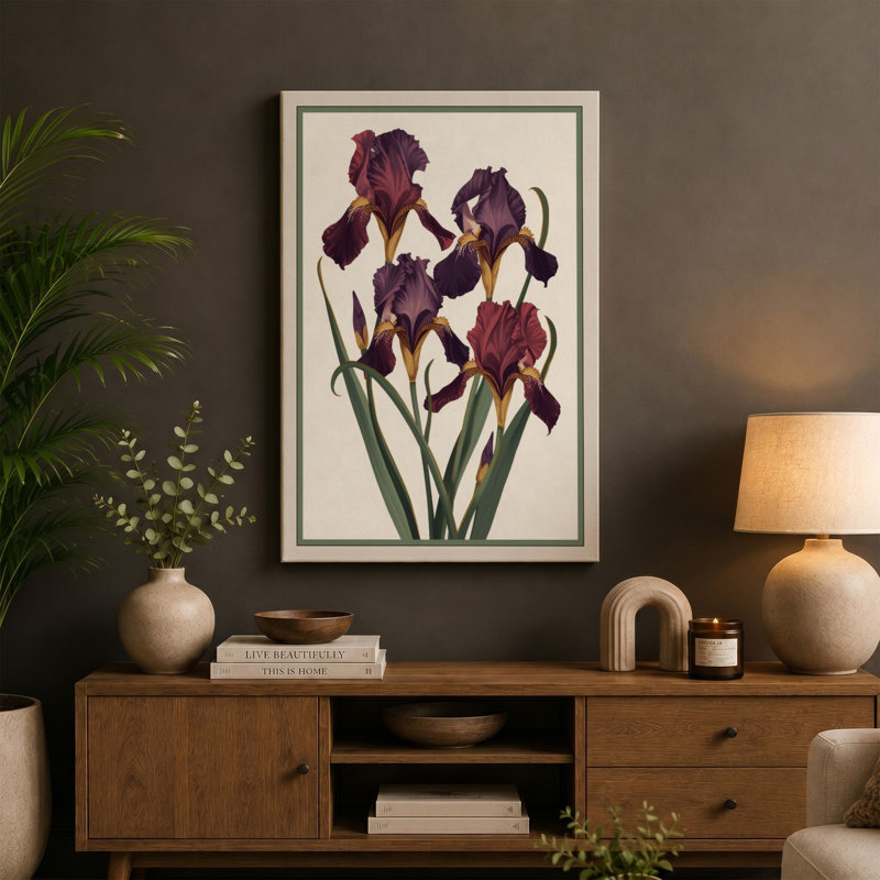 Print, 18x12 - 45.7 x 30.5 cm, Terracotta Border
