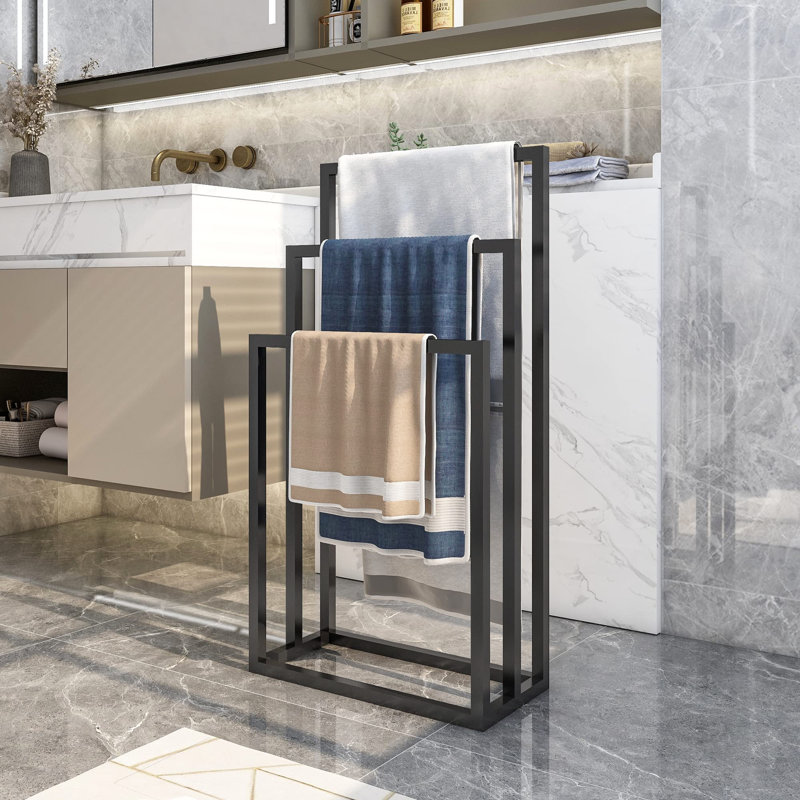 Lindeman 45 cm L Steel Freestanding Towel Stand