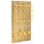Wall 4 Hook Basket Mail Organiser with Key Hooks/Mail Storage