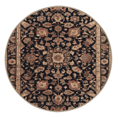 Machine Washable Persian Brown Area Rug