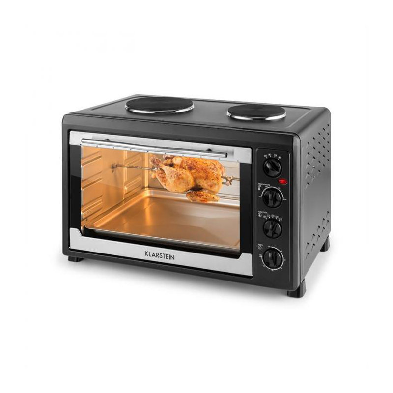 Klarstein Masterchef Toaster Oven, Black