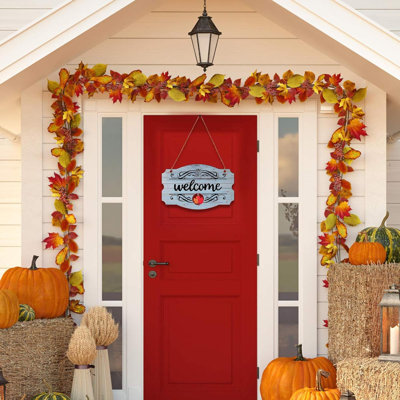 Plaque de bienvenue Welcome Christmas Decor