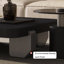 Table basse italienne en pierre carrée micro-cristalline