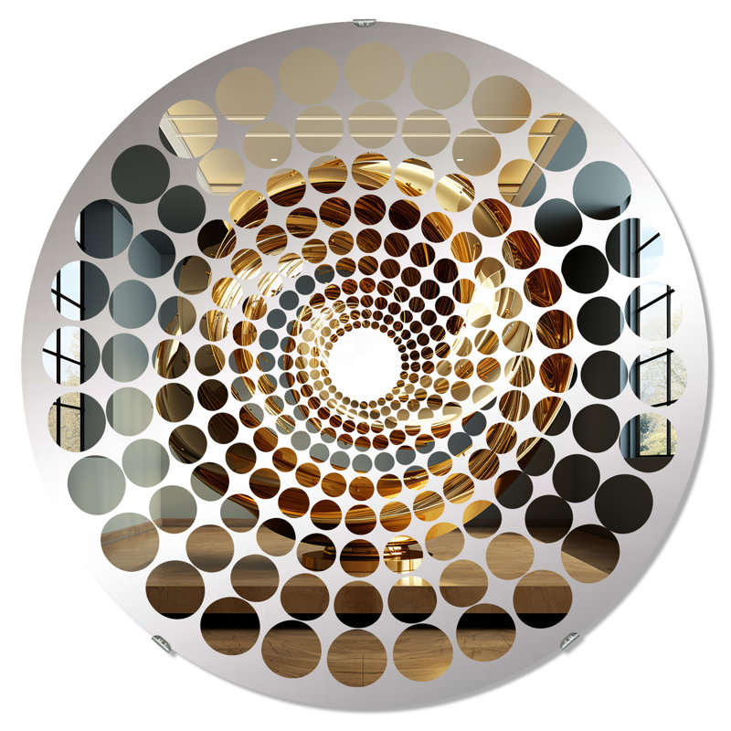 Dunsizer Circle Mirror, 23,6 po x 23,6 po