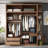 Modern Simple Glass Wardrobe
