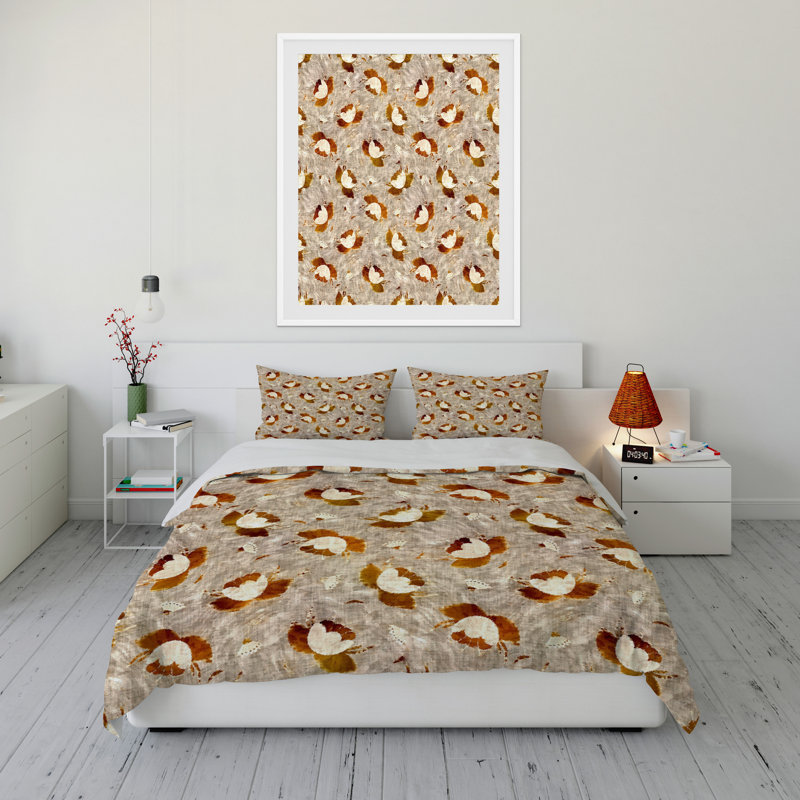 Polyester Twill Abstract Comforter, King Comforter + 2 King Pillowcases
