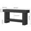 Console de 63 po Wilborn, table de canapé étroite en bois, table basse