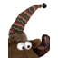Figurine de renne extensible