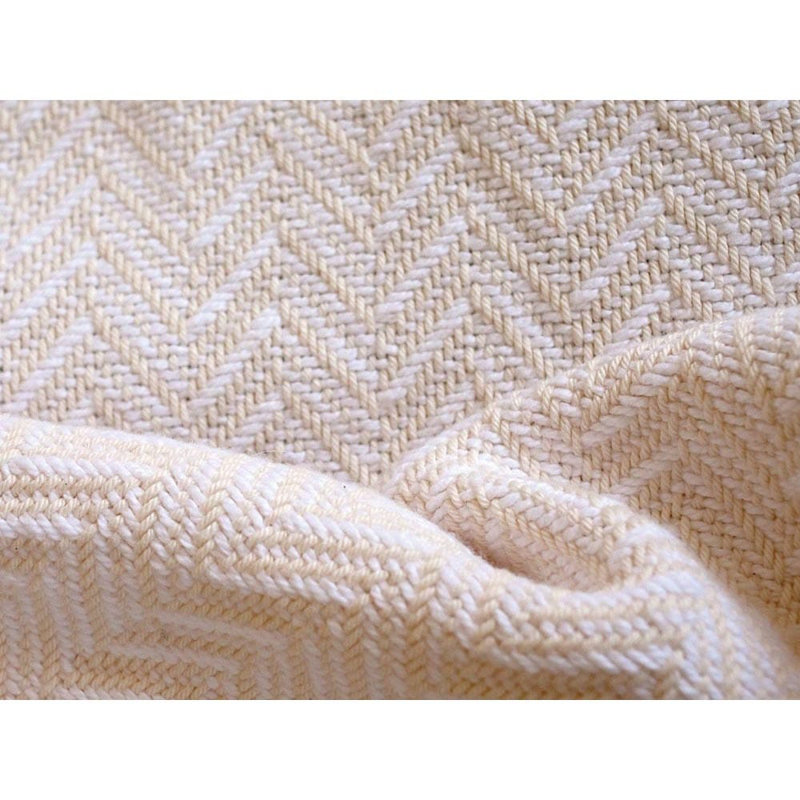 Couverture en coton Coastal Madison, 80 po x 96 po, Rose