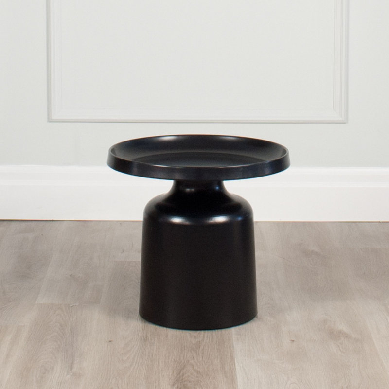 Table de bout à plateau Dewall, Noir