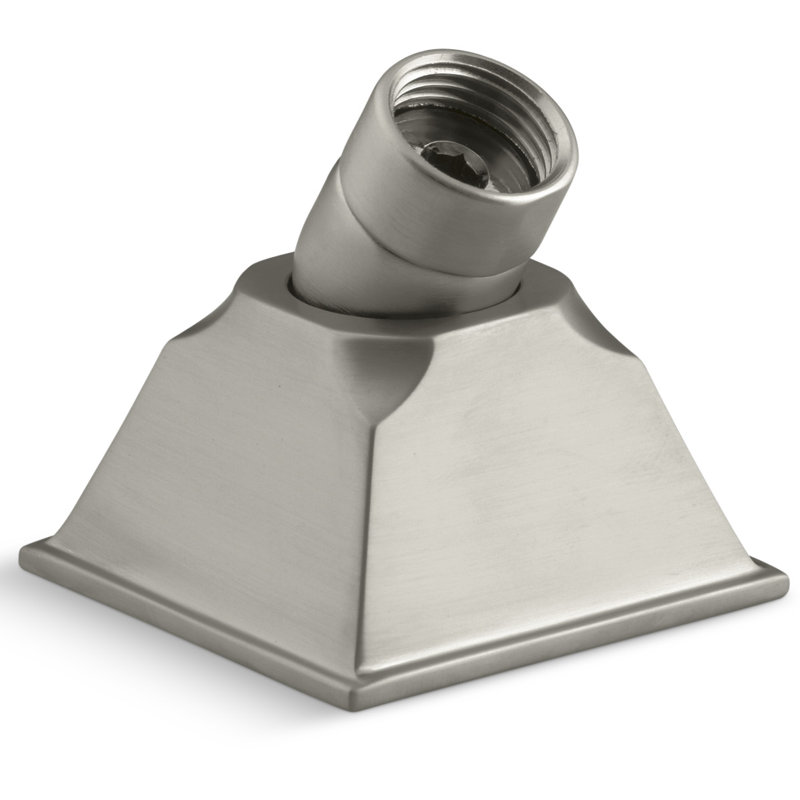 Memoirs® Deck-Mount Handshower Holder with Hoses, Vibrant Brushed Nickel
