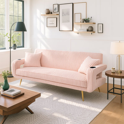 Canapé 74 po Mid-Century