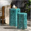 Ensemble de table d'appoint charmant pour un rehaussement de patio polyvalent et un décor élégant-847753183