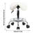 Adjustable Rolling Stool With Wheels  Chair -1335318861