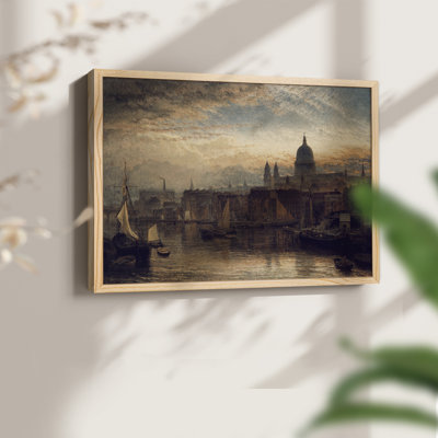 Paysages rétro-XXVII - reproduction encadrée