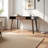 Solid wood vintage creative desk