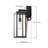 Classic Outdoor Wall Sconce with Built-in GFCI Outlet 1 Light-1153121466-1153121465