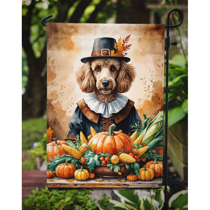 Drapeau du jardin de l'Action de grâce, Caniche