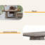 Bureau, postes de travail d'ordinateur, bureau de direction