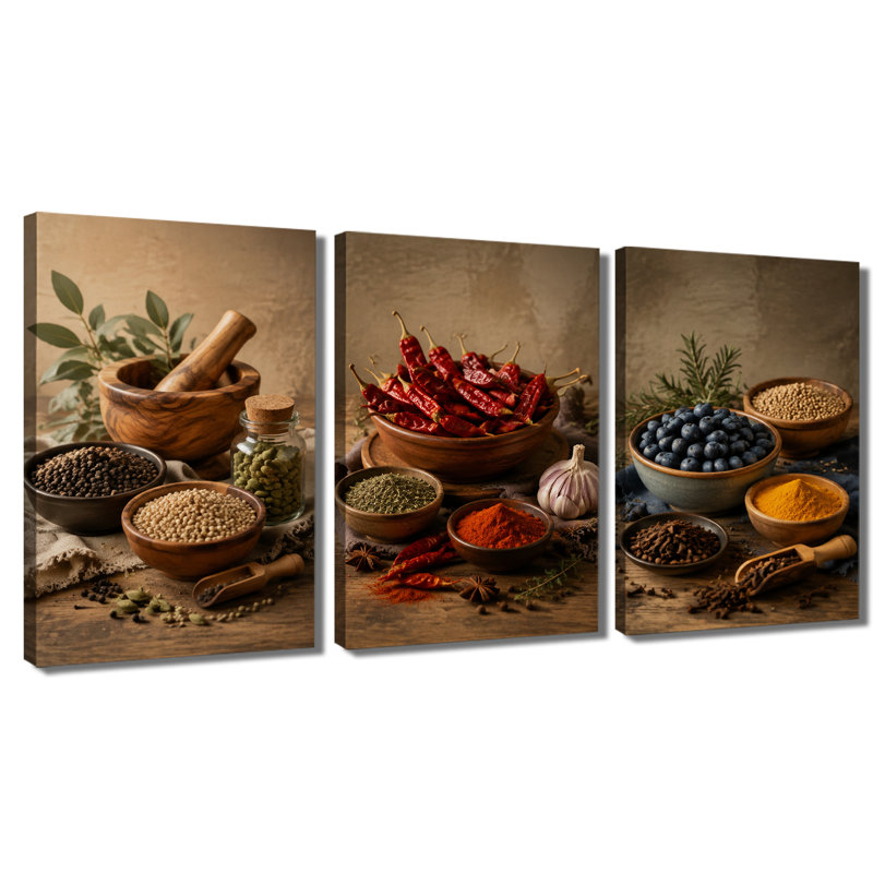 Reproduction d'art sur toile à 3 panneaux, 24 * 36 pouces * 3
