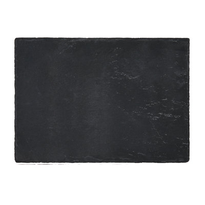 Naturals Slate No Pattern Rectangle Placemat