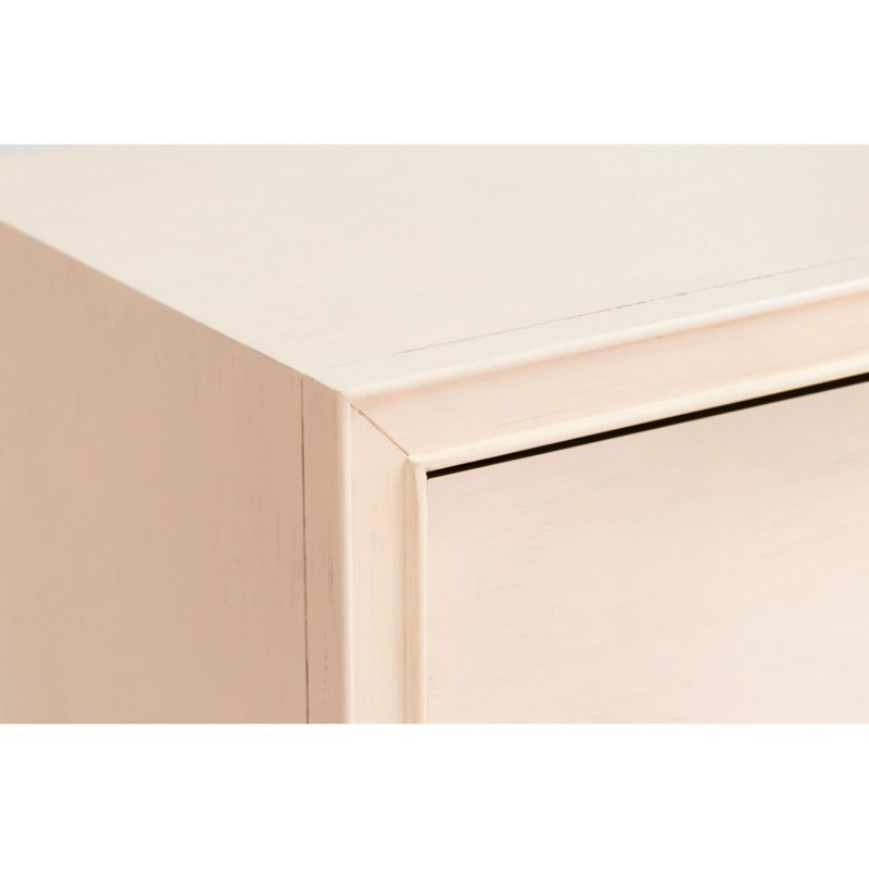Paris Bedside Table, Antique White