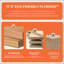 Petites tablettes de rangement murales, rangement pour salle de bain, contreplaqué-998310599