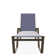 Holna Outdoor Rust-Resistant Metal Chaise Lounge