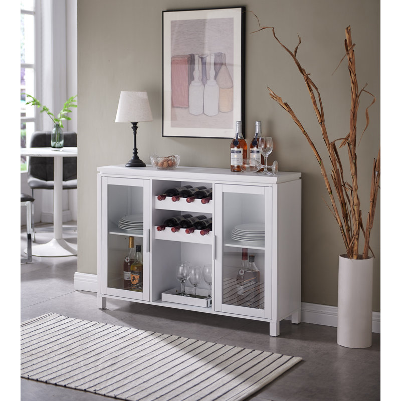 Buffet Anikah Buffet Buffet en bois, Blanc